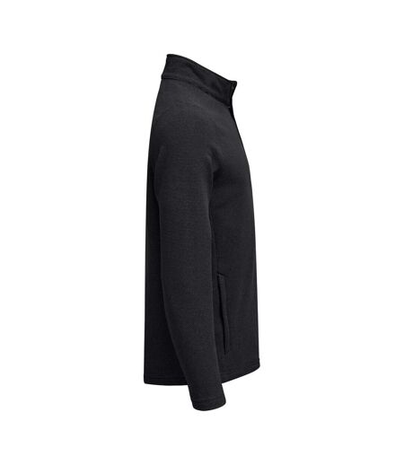 Mens Hunts Point Fleece Top Black Cutter & Buck