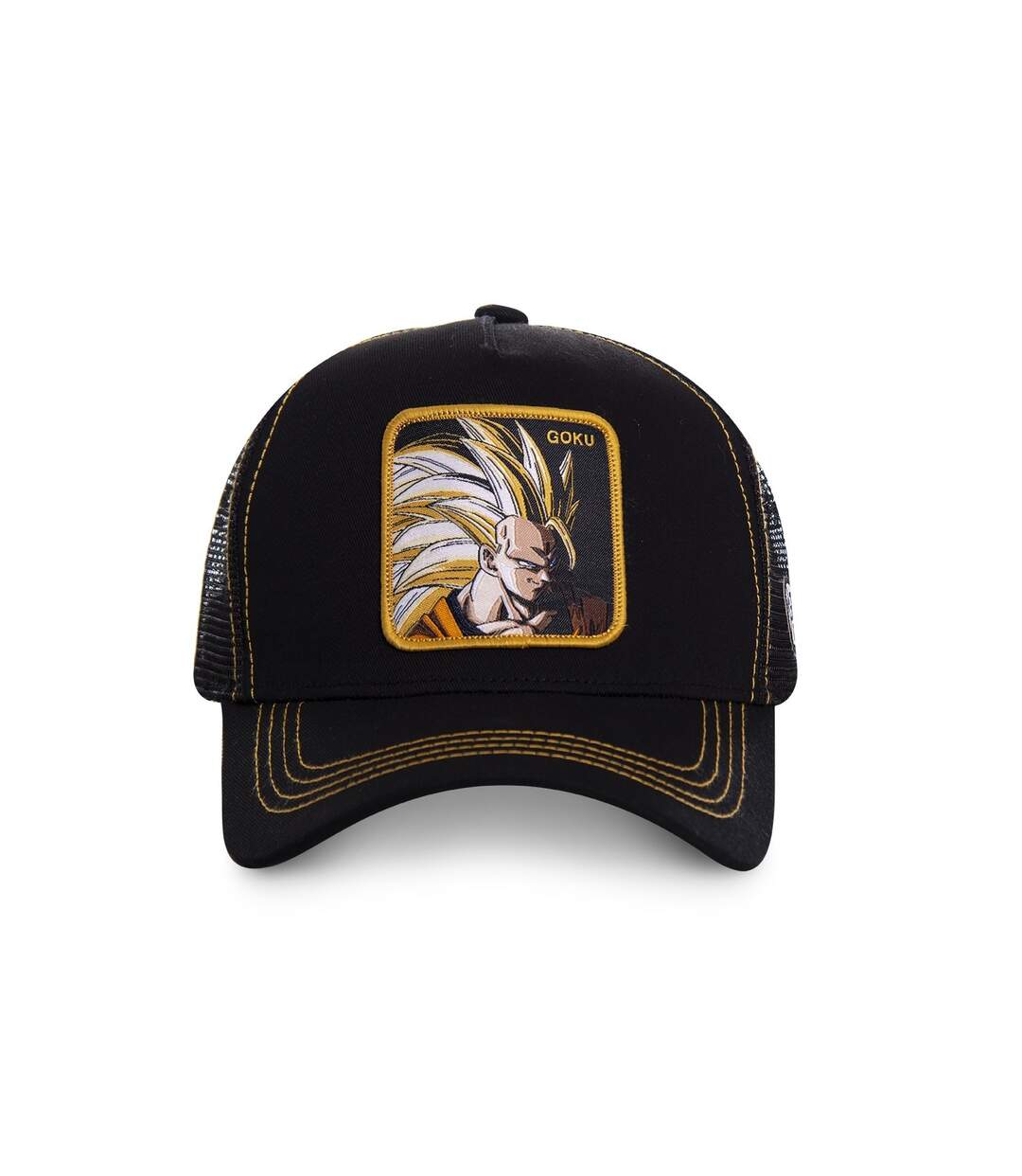 Casquette trucker Dragon Ball Z Sangoku Super Saiyan Noir Capslab-2