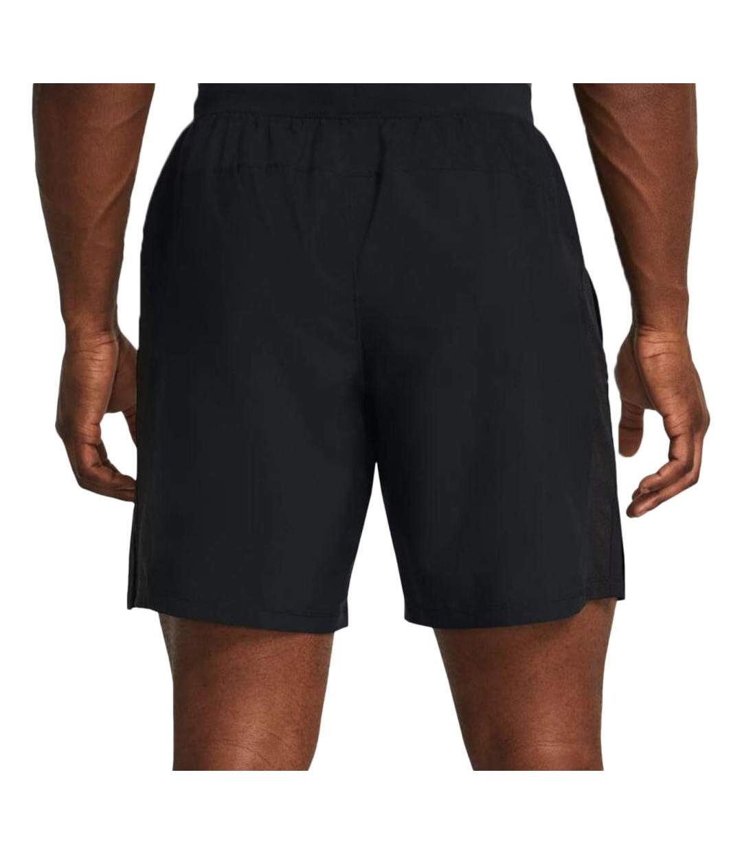 Short noir homme under armour unlined - l-2