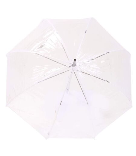 Isotoner Parapluie femme cloche transparent canopée de 85 cm