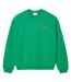 Sweat Style Badge Accent Adulte Vert Lacoste-2