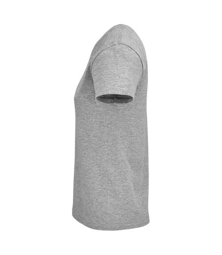 SOLS Womens/Ladies Crusader Marl T-Shirt (Gray) - UTPC4877