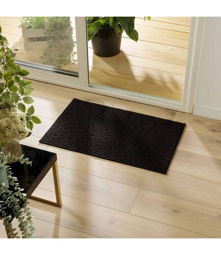 Tapis Multi-Usage Tissé Losi 50x80cm Noir