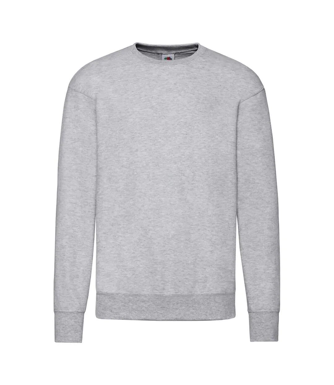 Sweat Manches Cousues Adulte Gris Chiné Fruit Of The Loom-1
