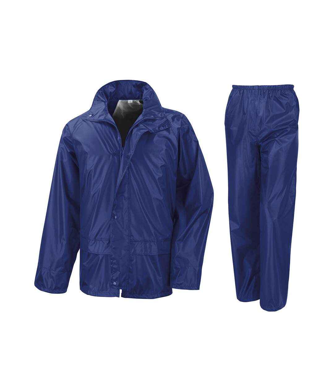 Unisex adult rain suit royal blue Result Core-1