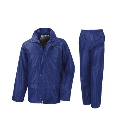 Result Core Unisex Adult Rain Suit (Royal Blue) - UTRW10130