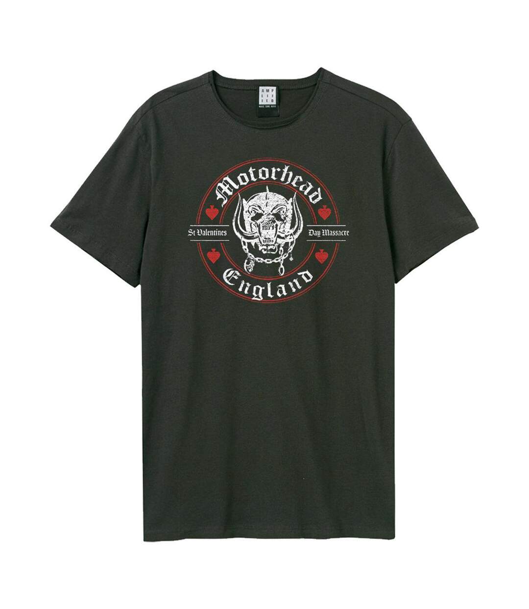 T-shirt St Valentines Day Massacre Adulte Anthracite Amplified-1