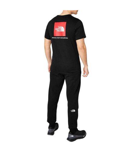 T-shirt Never Stop Exploring Homme Noir Rouge The North Face