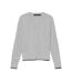 Pull gris femme vero moda breeze-1