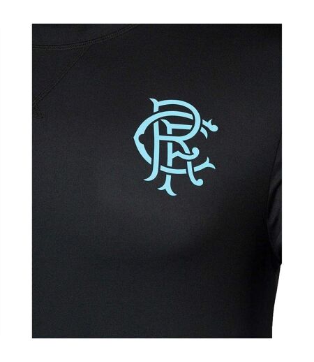 T-shirt Voyage Motif/style Rangers Fc 2023/2024 Homme Bleu Castore