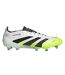 Chaussures De Foot Pour Terrain Ferme  Elite Homme Blanc Citron Predator-1