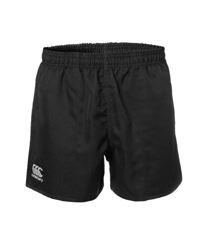Canterbury Mens Professional Elasticated Sports Shorts (Black) - UTPC2493