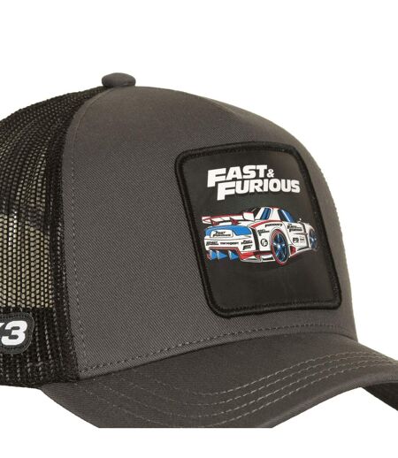 Casquette trucker avec filet et patch Fast and Furious Drift Capslab