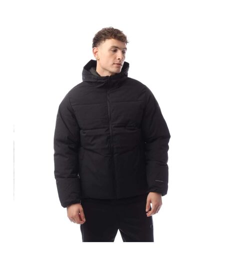 Mens Brady Hooded Jacket Black Jack And Jones