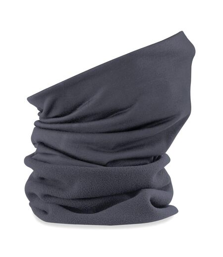 Couvre-cou Morf Supafleece Unisexe Pour Adultes Taille Unique Gris Foncé Beechfield