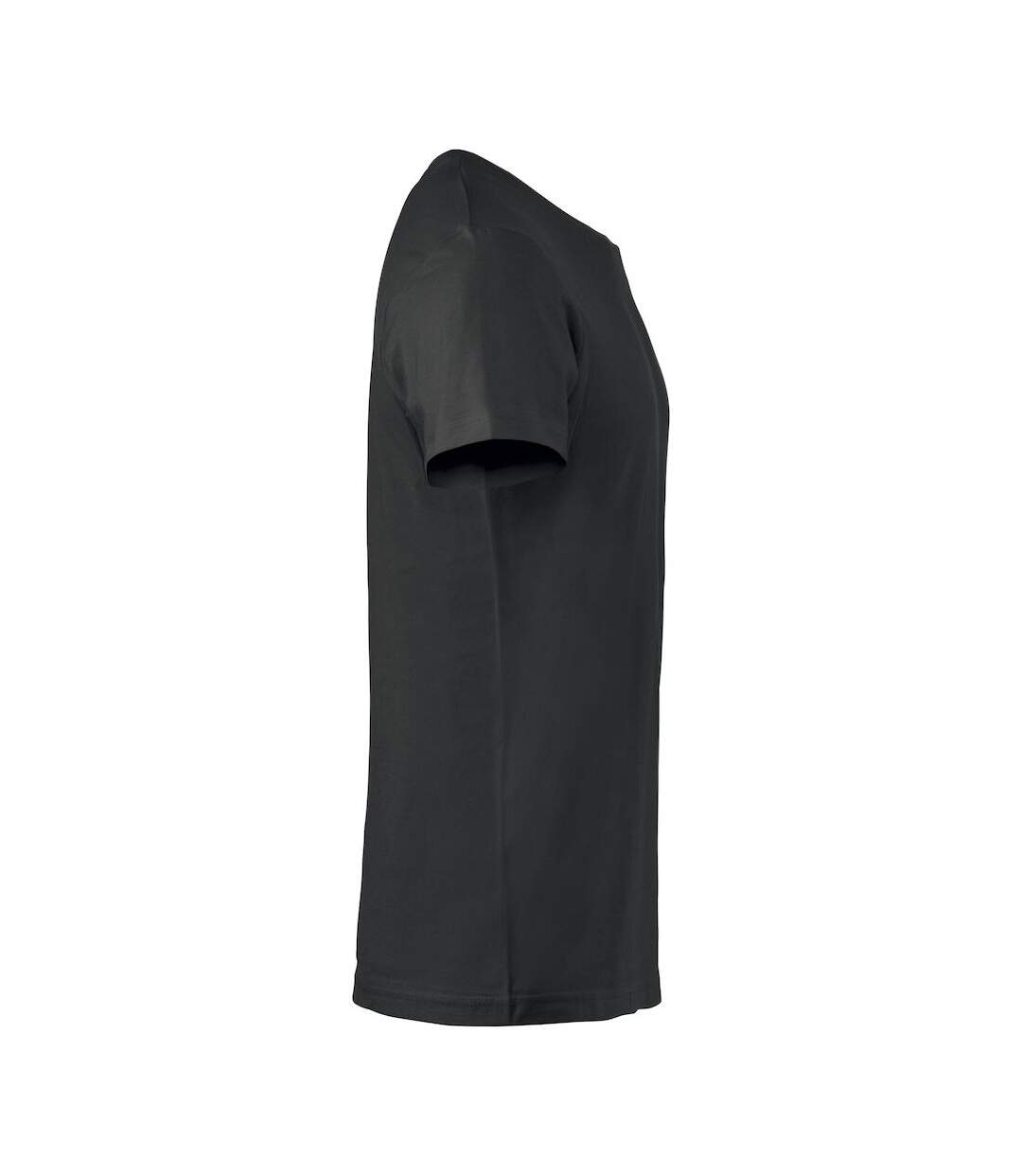 Mens Basic T-shirt Black Clique-4