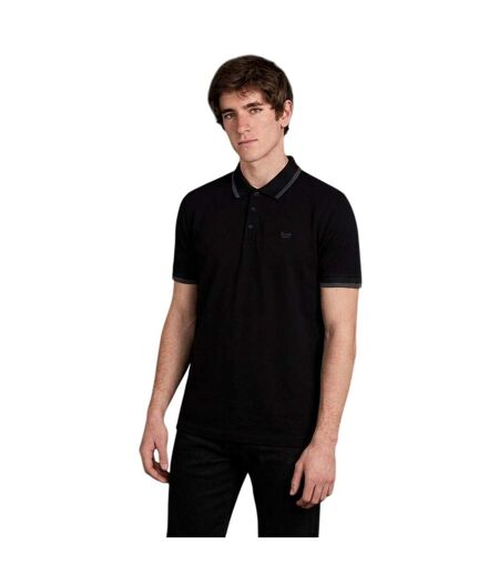 Mens Phillipson Collared Polo Shirt Blue Boss