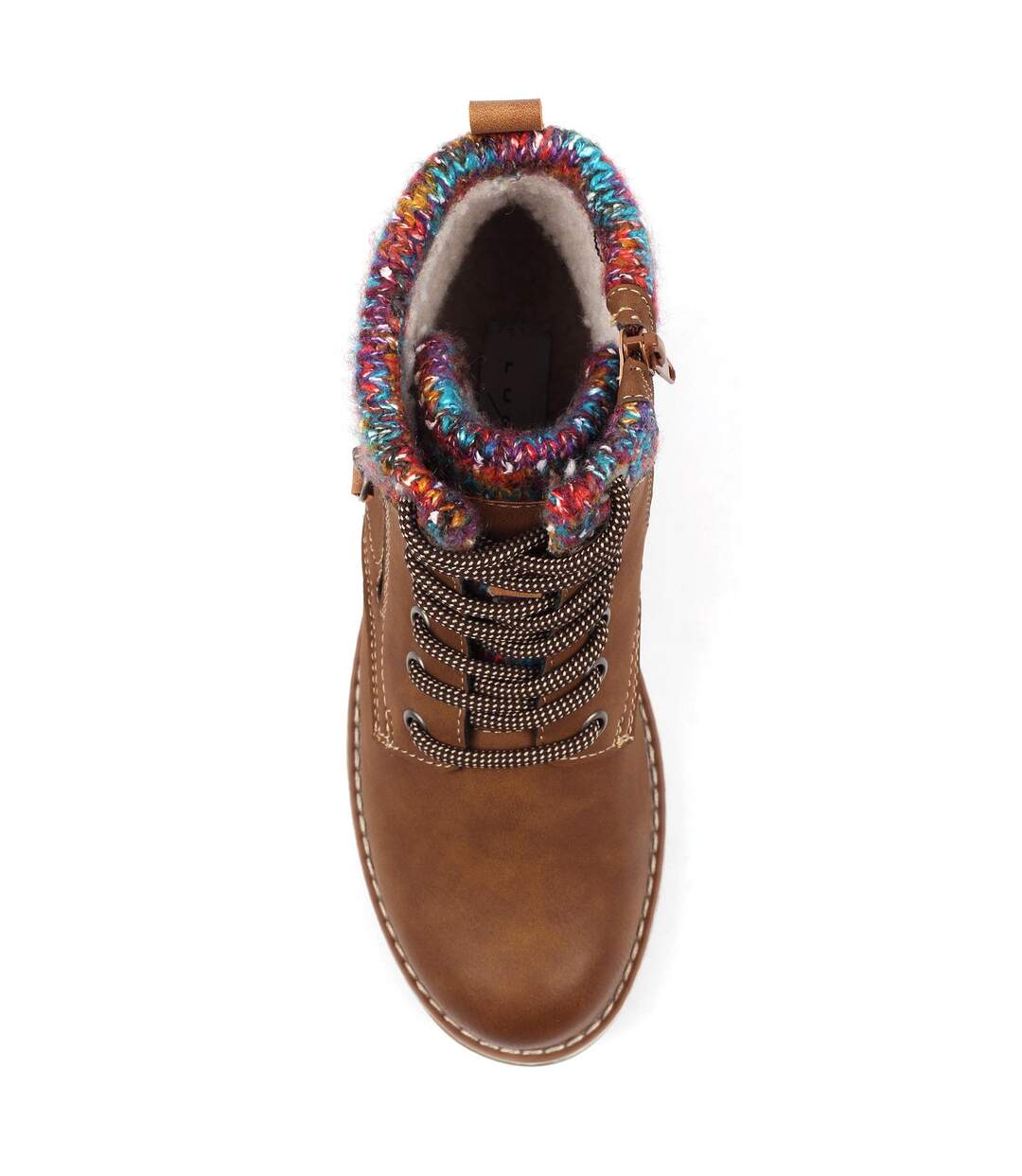 Bottines De Marche Tabasco Femme Marron Clair Lunar-3