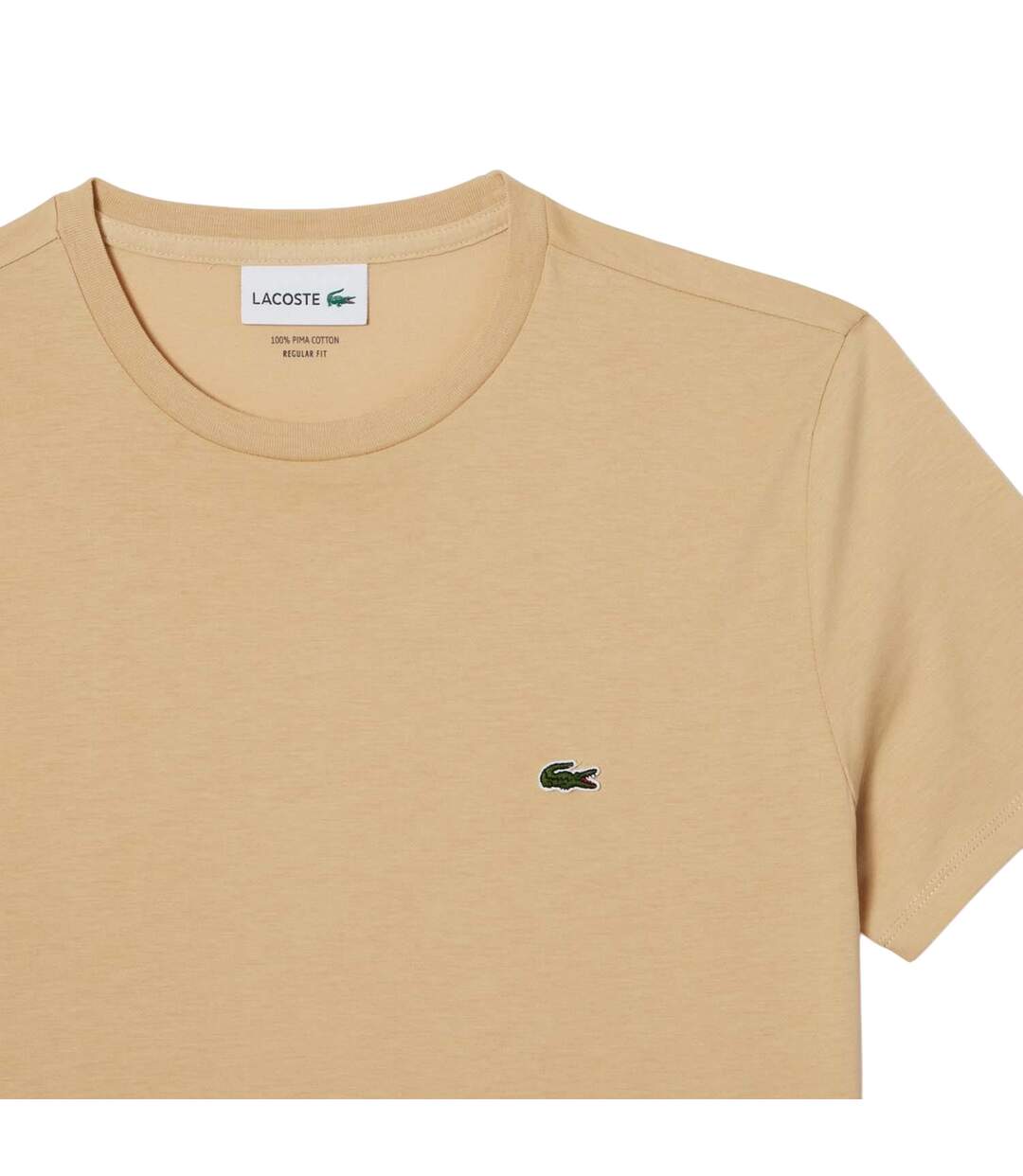T-shirt Adulte Beige Lacoste-2