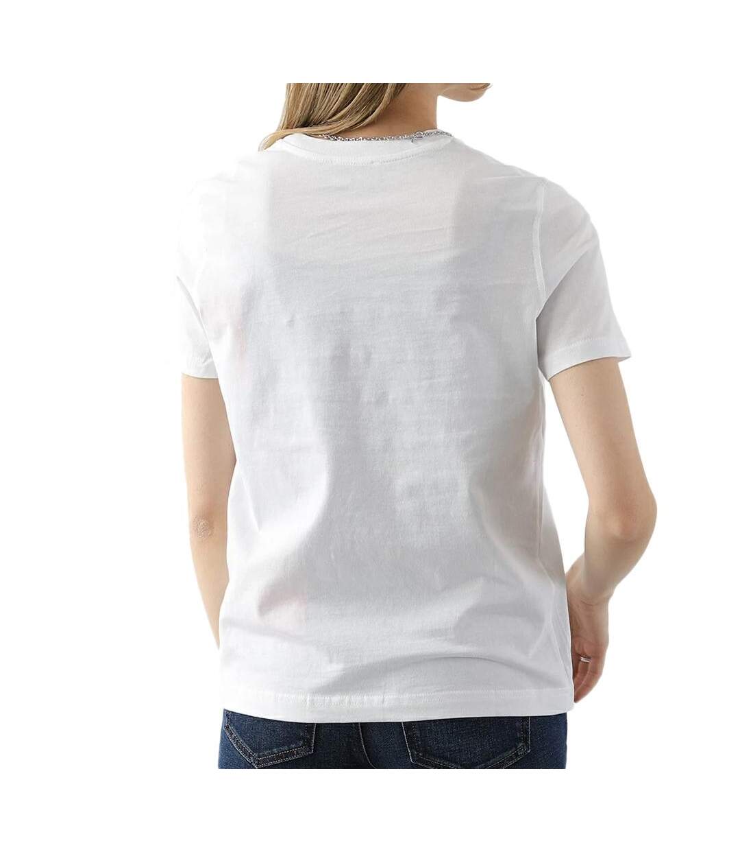 T-shirt Blanc Femme Diesel g11 - M-2