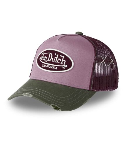 Casquette trucker avec filet effet usé Vondutch