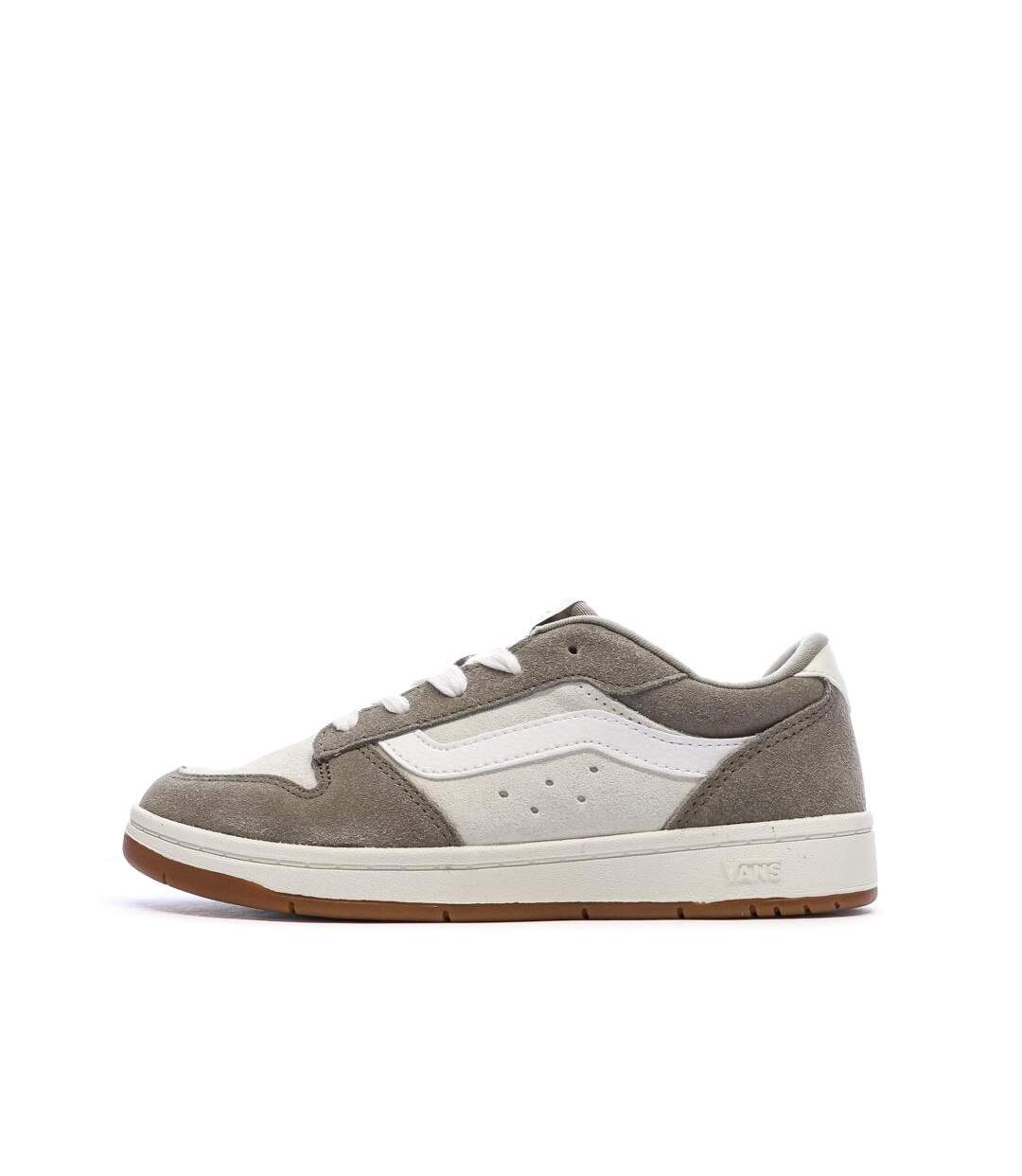 Baskets beige/kaki mixte vans ryland-1