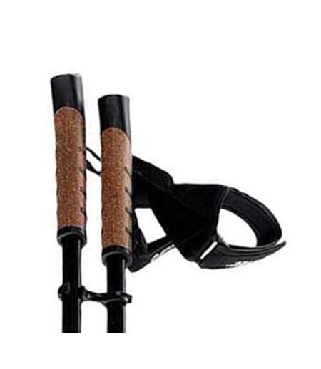 Bâtons De Randonnée Alpenstock 85 Cm-135 Cm Noir Gris Hi-Tec
