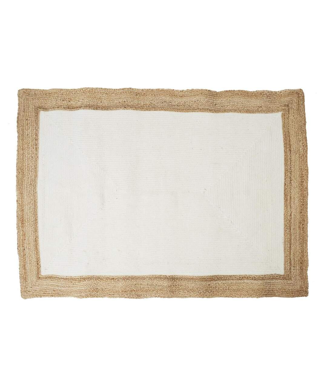 Tapis Déco en Jute Rodame 120x170cm Écru-1