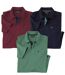 Lot de 3 Polos Coton Atlas For Men®-1