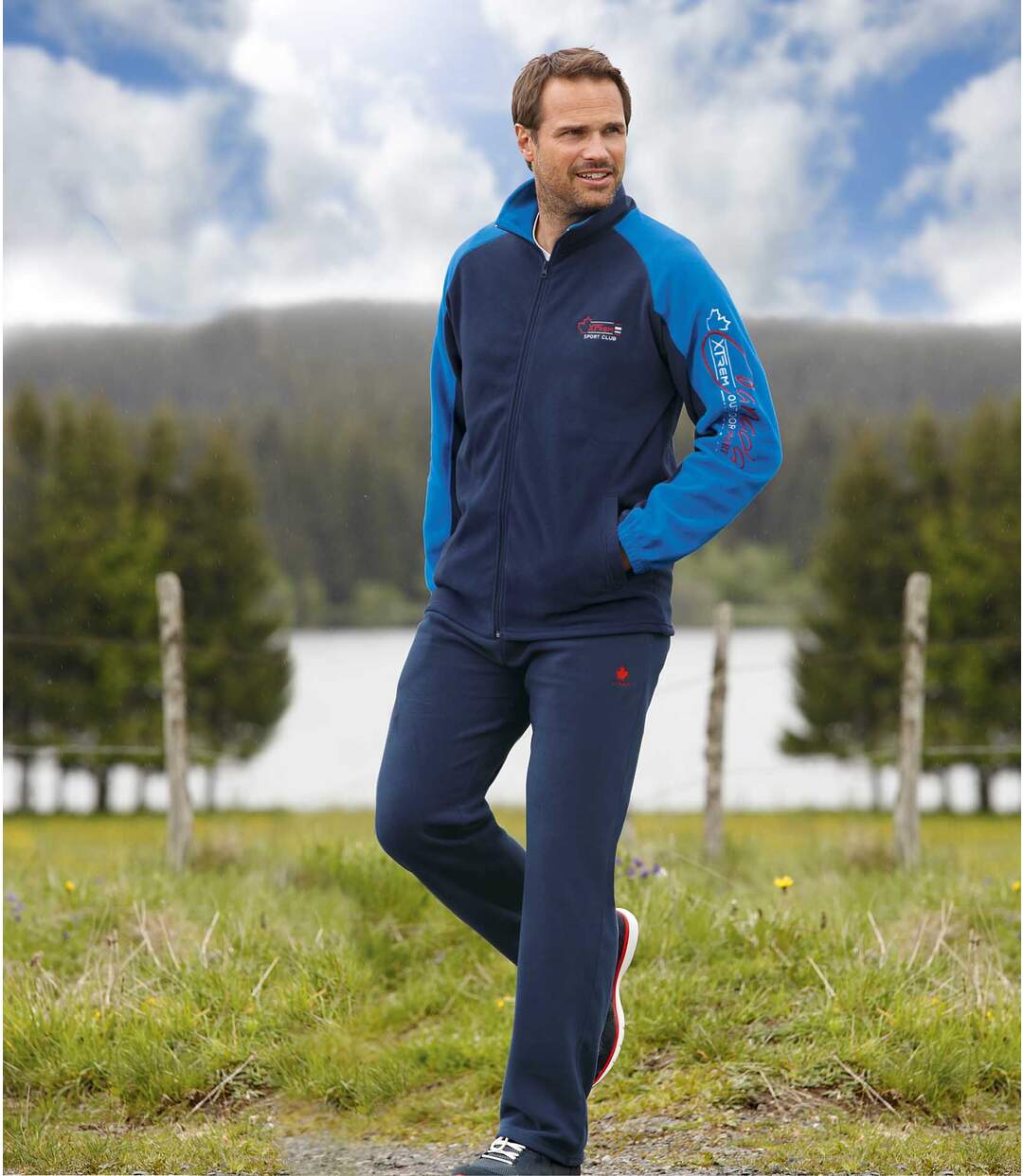Jogging-Anzug Sporting aus Fleece Atlas For Men