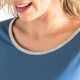 Maxi t-shirt bleu-3