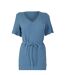 Robe Mi-longue Motif/style Bulles Femme Bleu Gris Vero Moda-4