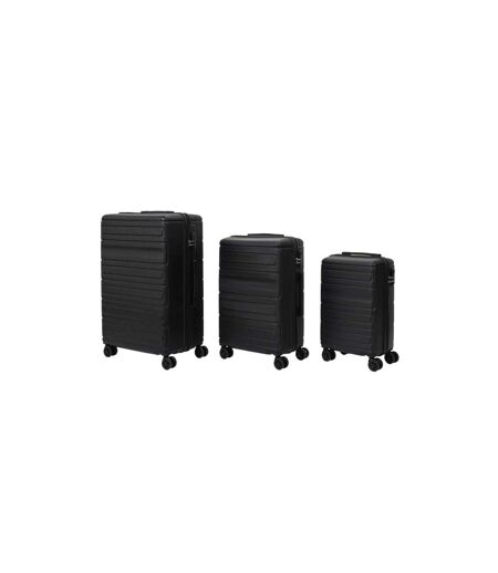 Lot de 3 Valises Rigides Acapulco 76cm Noir