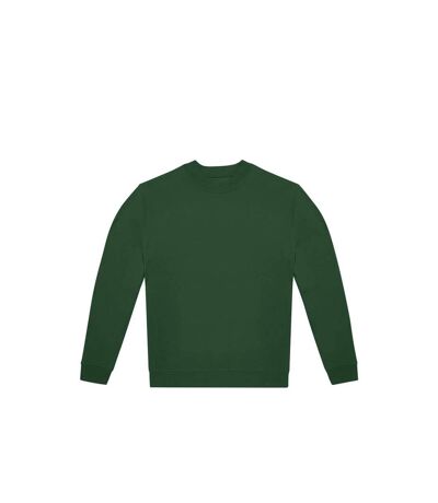 Unisex adult id.332 crew neck sweatshirt bottle green B&C