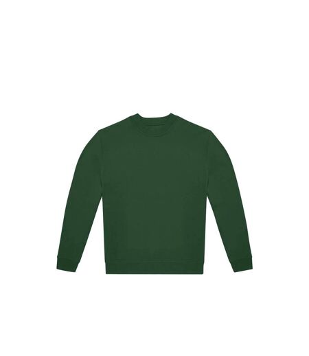 Unisex adult id.332 crew neck sweatshirt bottle green B&C