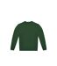 Unisex adult id.332 crew neck sweatshirt bottle green B&C-1