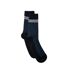 Mens houndstooth jacquard socks navy Burton