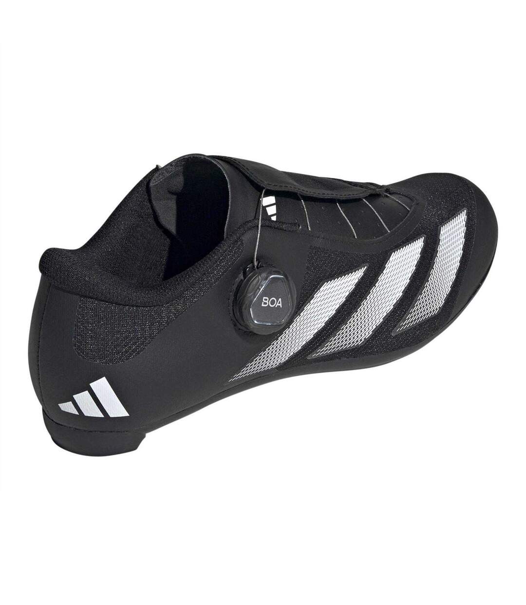Mens Tempo 3 Stripes Boa Lacing System Cycling Shoes Core Black Adidas-2