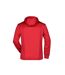 Veste Maritime Homme Rouge Bleu Marine Blanc James And Nicholson-2