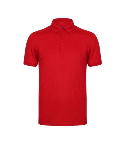 Polo homme rouge Henbury