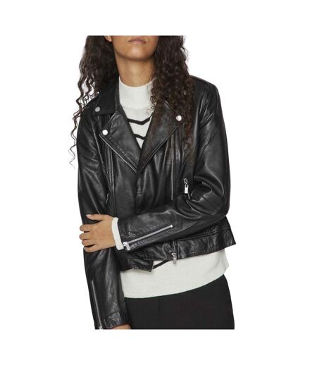 Perfecto noir femme vila feli leather