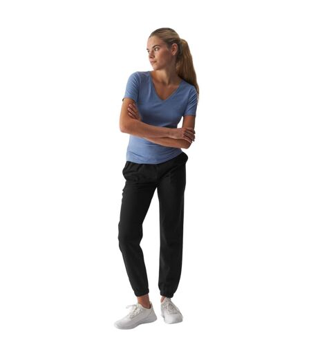 T-shirt Motif/style Logo F1649 Femme Bleu 4F