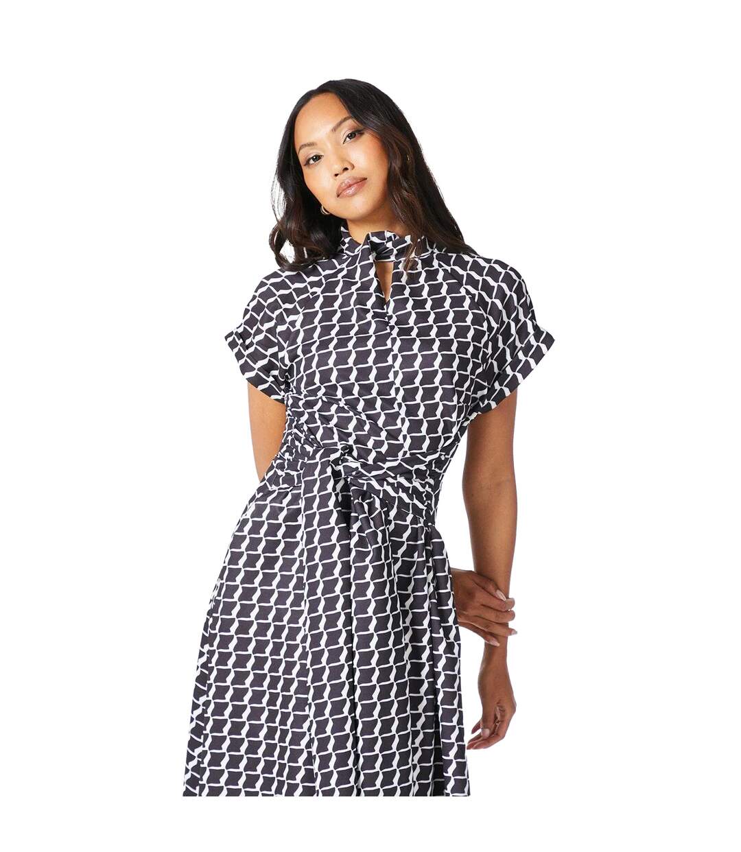 Robe mi-longue femme monochrome Principles