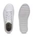 Womens/ladies Jada Platform Trainers Triple White Puma-3
