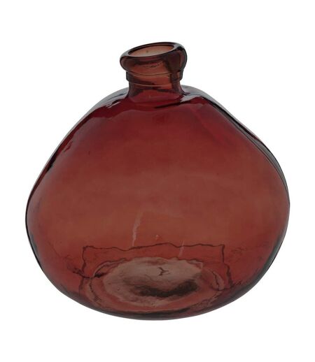 Vase Ballon en Verre Recyclé Uly 33cm Ambre