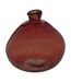 Vase Ballon en Verre Recyclé Uly 33cm Ambre-1
