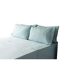 Cotton extra deep fitted sheet duck egg Belledorm-1