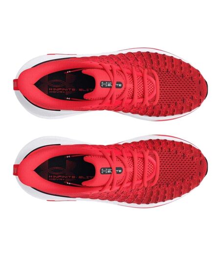 Mens Infinite Lace Up Running Trainers Red Under Armour