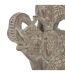 Statuette Éléphant en Résine Abou 31cm Marron-2