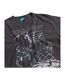 T-shirt Motif/style Quadrillage Galaxy Adulte Charbon Star Wars-3
